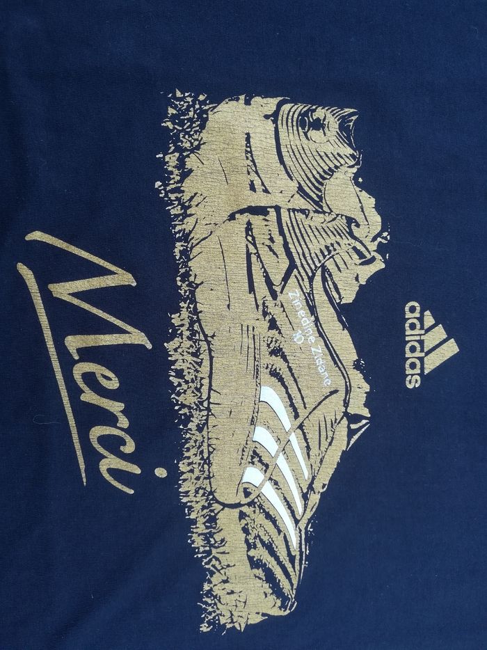 T-Shirt Zidane Noir&Or