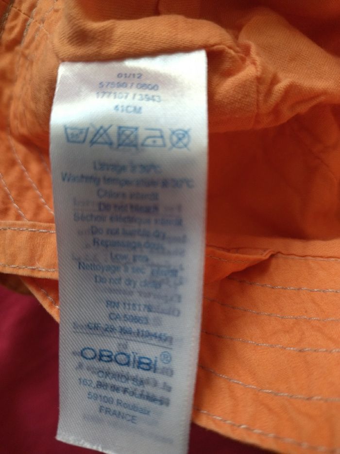 Chapeau Obaibi taille 41 cm - photo numéro 3