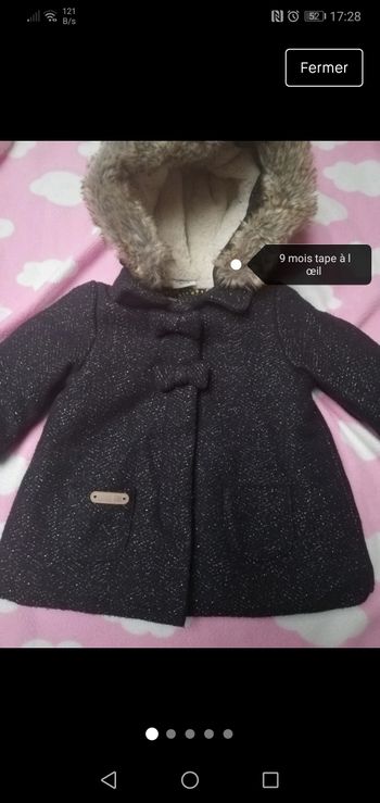 Manteau Tape à l 'œil 9 mois