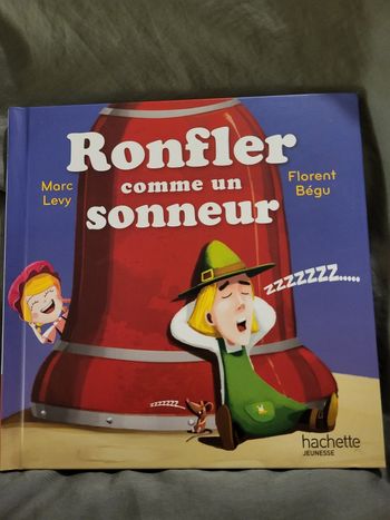 Livre Mc Donalds Happy Meal Ronfler comme un sonneur