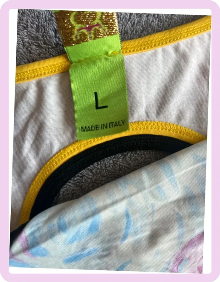 🌄 Haut Save The Queen Taille L – Paysage Artistique & Dos Ouvert - photo numéro 6