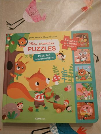 Livre puzzle: 5 puzzles 9 pièces