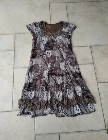 Robe manches courtes