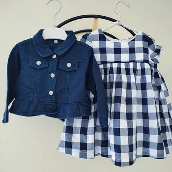 12 mois ensemble robe et veste