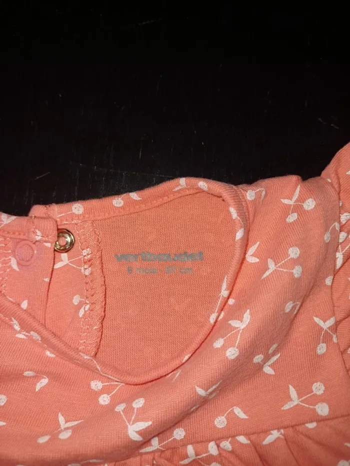 Lot robes filles été 6 mois vertbaudet - photo numéro 4