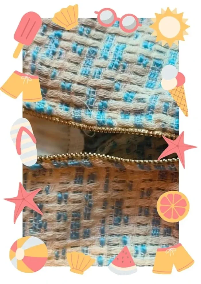 Superbe jupe courte en tweed - photo numéro 4