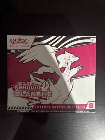 Coffret Dresseur d’Élite ETB Pokémon EV10.5 Flamme Blanche en Français