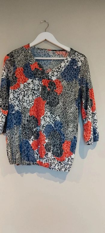 Magnifique Blouse multicolore T2