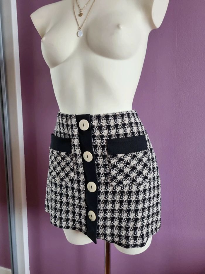 Jupe en tweed Zara - photo numéro 8