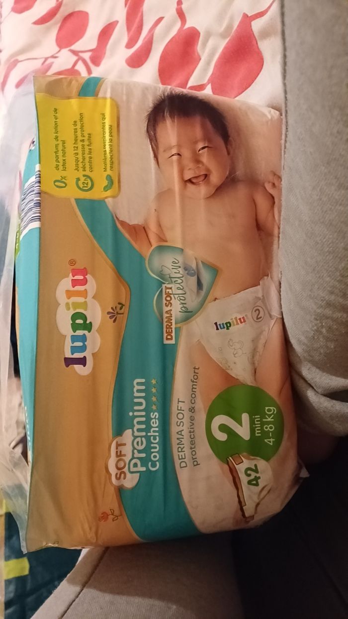 Couche taille 2 pas ouvert