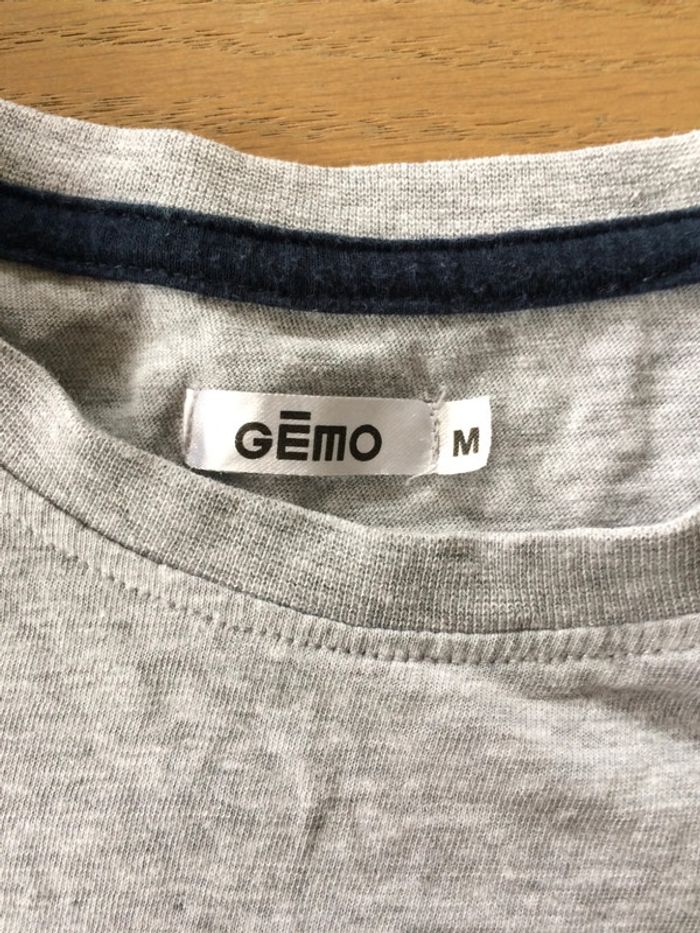 T-shirt gris homme T.S - photo numéro 3