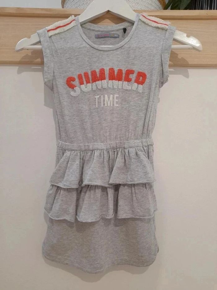 Robe grise IKKS 6 ans