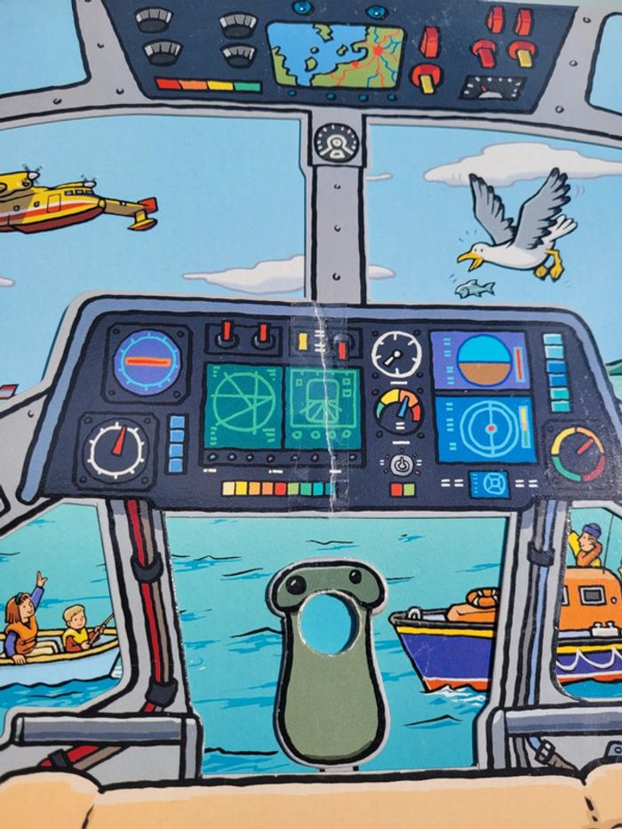 Livre animé grand format Ça Bouge, Les secours - photo numéro 8