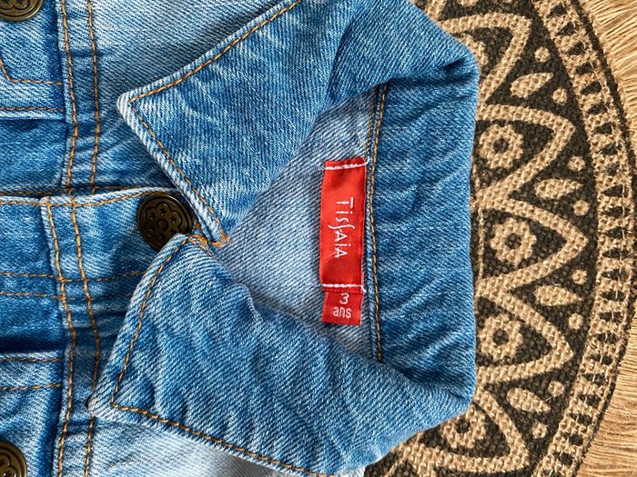 Veste en jeans fille Tissaia - photo numéro 2