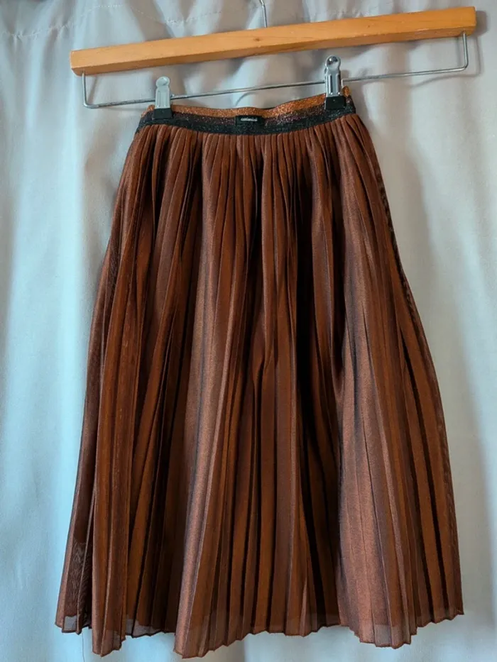 Jupe longue plissée catimini taille 6 ans