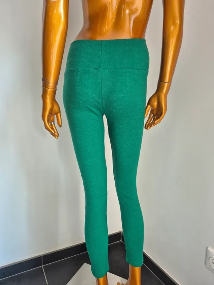 Legging Long Vert Femme Taille XL/42 - photo numéro 2