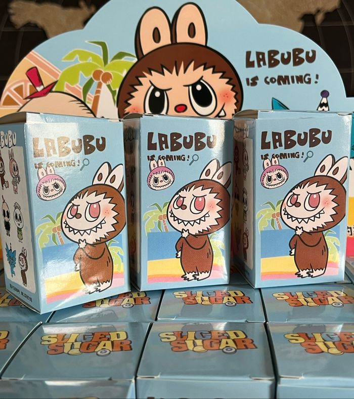 Lot de 3 porte clé Labubu - photo numéro 2