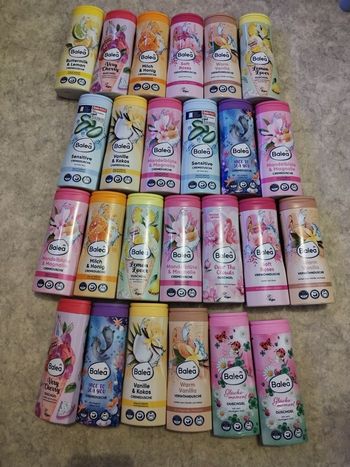 Lot de 25 gel douche balea spécial famille nombreuse 