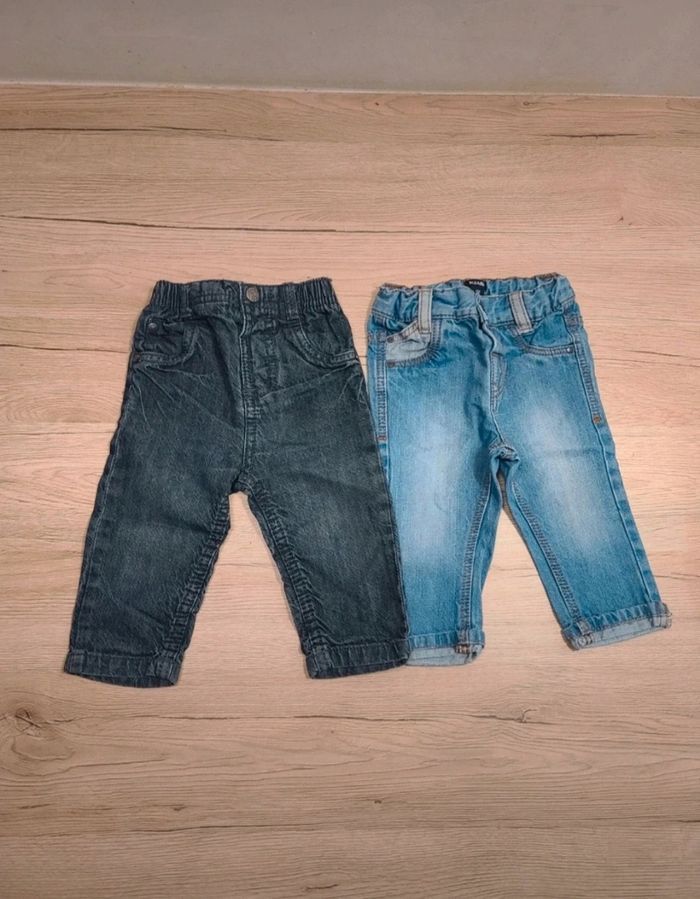 Lot jean 6 mois - photo numéro 2