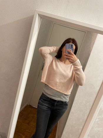Pull large et court taille S/M