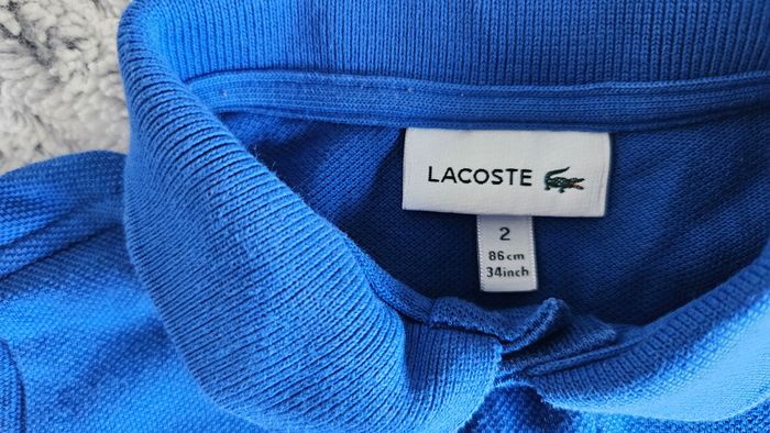 Tee shirt polo Lacoste garçon 2 ans 🌸Rdv possible sur Paris ou envoi - photo numéro 3