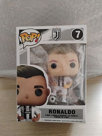 Figurine pop cristiano Ronaldo juventus turin 