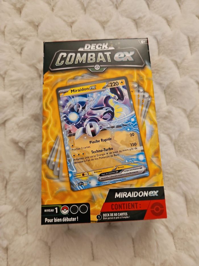 Deck combat ex pokemon
