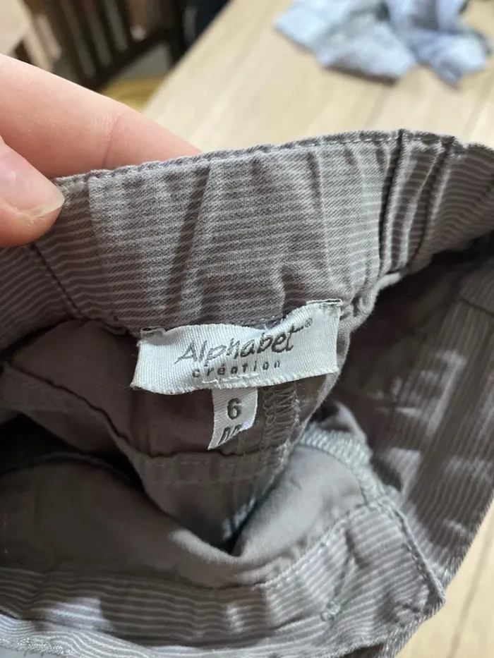 Lot de 2 pantalon 6 mois - photo numéro 4