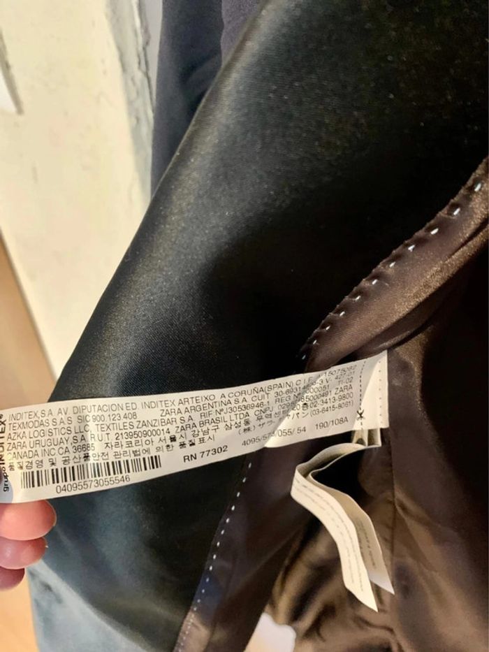 Veste de costume homme Zara - Taille 54 - photo numéro 7