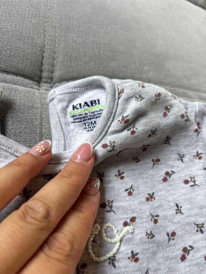 Pull fille comme neuf 12 mois - photo numéro 2