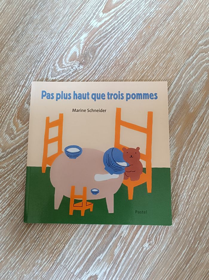 Livre pas plus haut que trois pommes