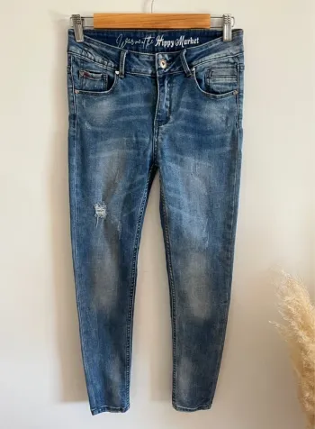 Jean skinny bleu