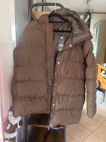 Doudoune marron Threadbare