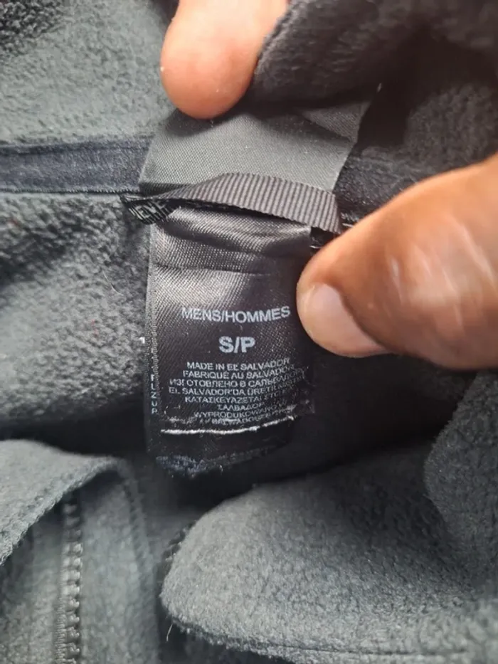 veste The North Face polaire homme zippée noire – Taille S - brodé (606) - photo numéro 12
