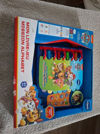 Livre jeu pat patrouille