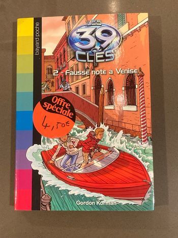 Les 39 clés 2- fausse note à Venise 