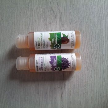 Set format voyage Shammpoing délicat & Gel douche Eco-Bio - Sapone di un Tempo