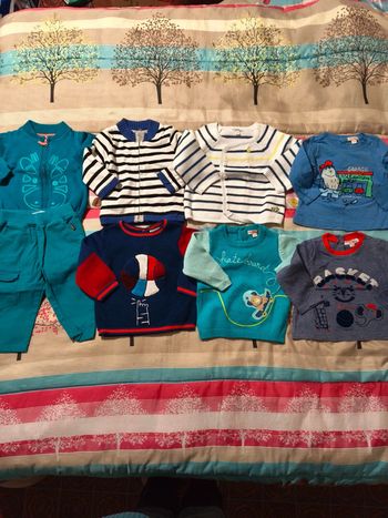 Beau lot garçon Du pareil au même 12 mois