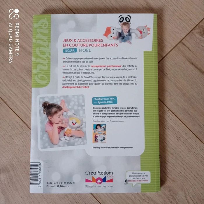Livre Jeux et accessoires en couture pour enfants - photo numéro 2