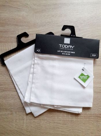 Lot de 4 sets de table