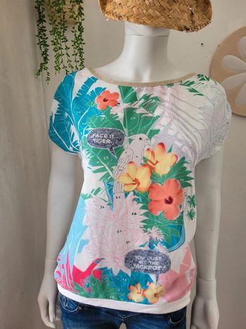 T shirt perroquet