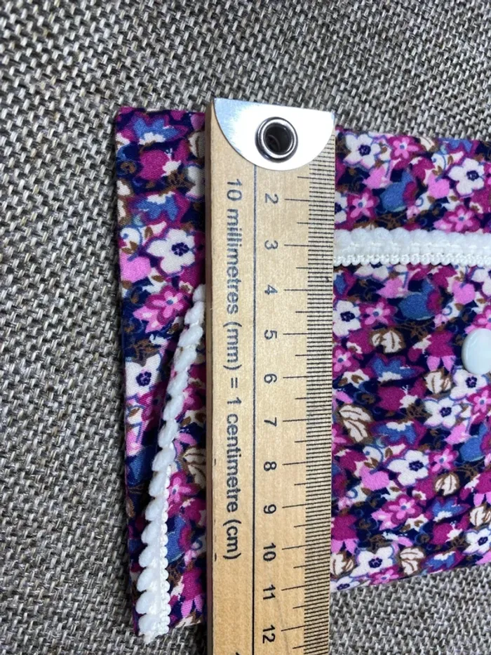 Petit sac à bandoulière et sa pochette à lunettes - photo numéro 10