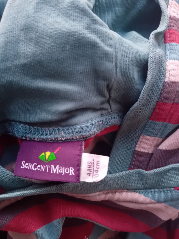 Sweat à capuche Sergent Major 4 ans - photo numéro 4