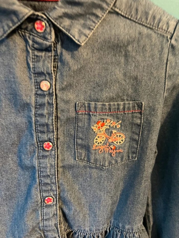 Belle robe manches longues 6 ans sergent major - photo numéro 2