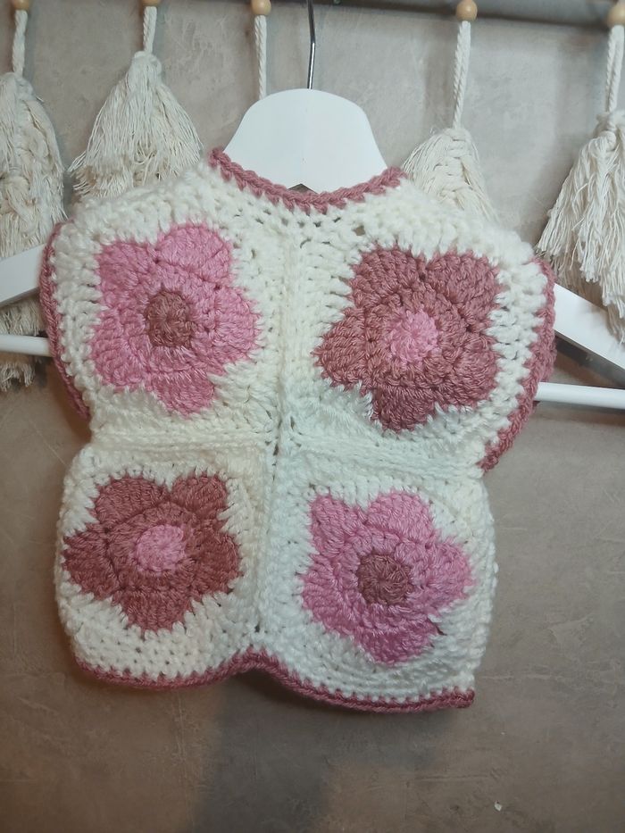 Gilet en laine fille - photo numéro 3