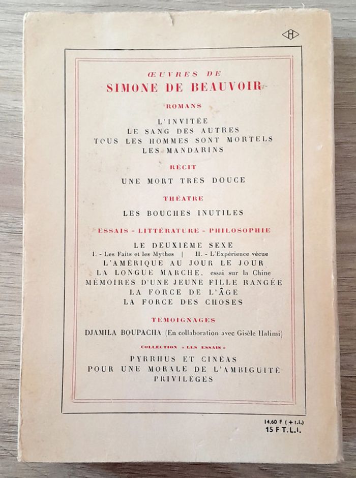 simone de beauvoir - mémoires d'une jeune fille rangée - photo numéro 8