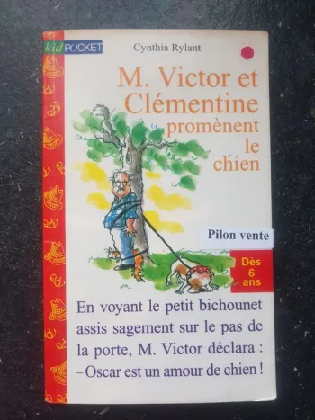 M.Victor et Clémentine promenent le chien