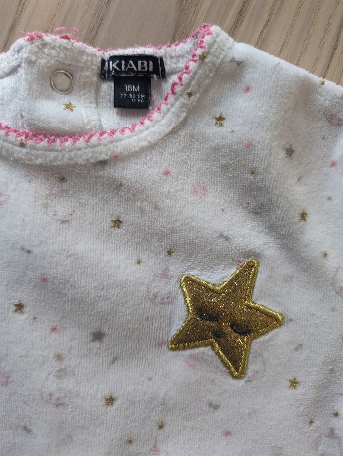 Pyjama velours kiabi - photo numéro 2