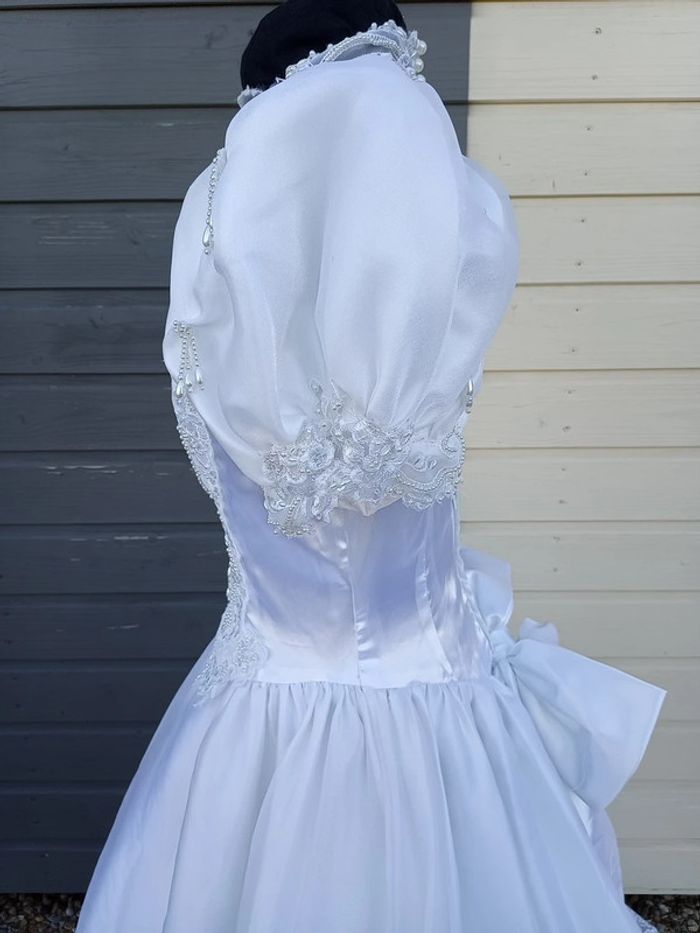 robe de mariée vintage taille 36/38/40 - photo numéro 8