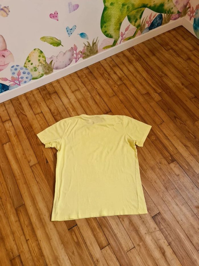 T-shirt jaune homme taille M - photo numéro 5